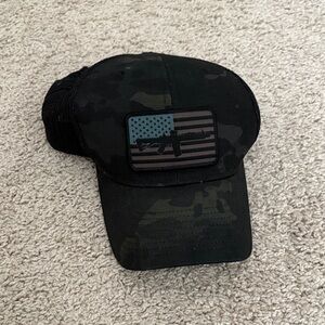 Black Rifle Coffee Company Black Multicam Flag Hat